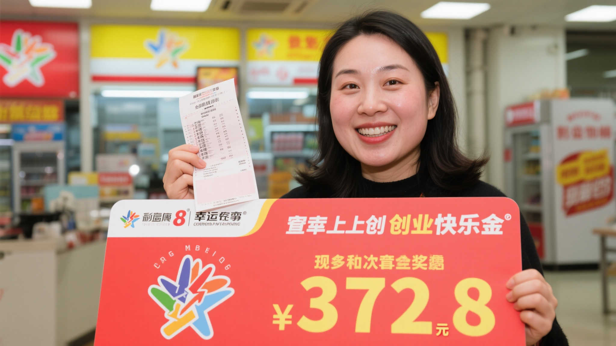 女彩民用572元喜中快乐8玩法535万大奖：计划开启创业之路