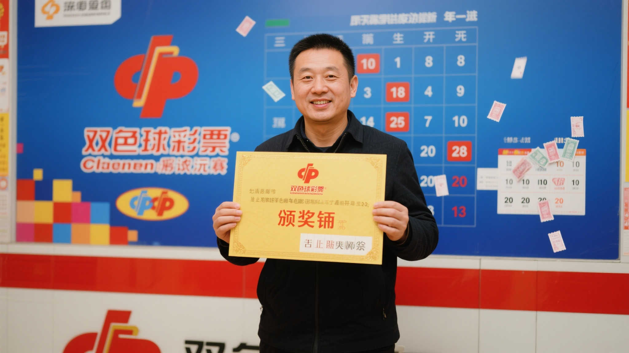 这位中奖者是一位普通的工薪族，平时生活平