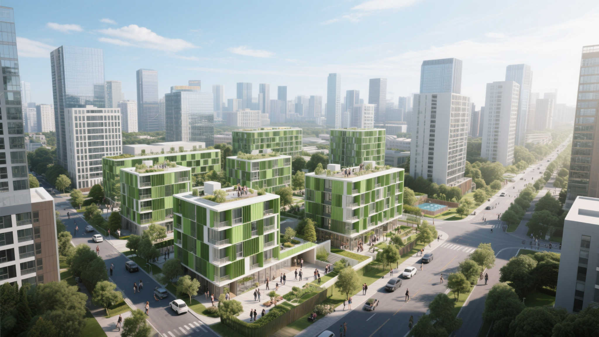 桓台:绘就一幅温暖人心的民生画卷 除此之外,通过全方位推进绿色建筑项目开发