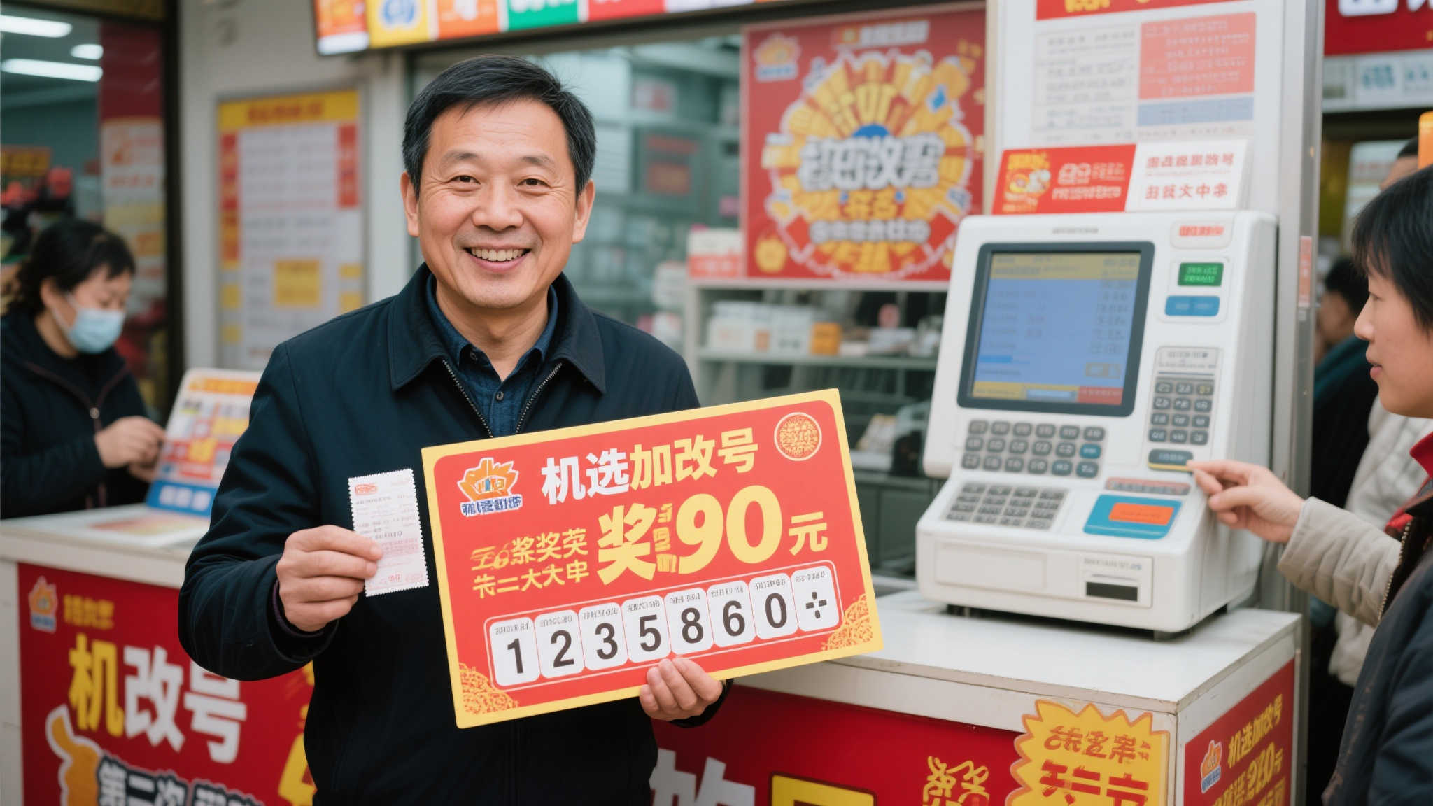 这种“机选加改号”的方式，其实在彩民圈并