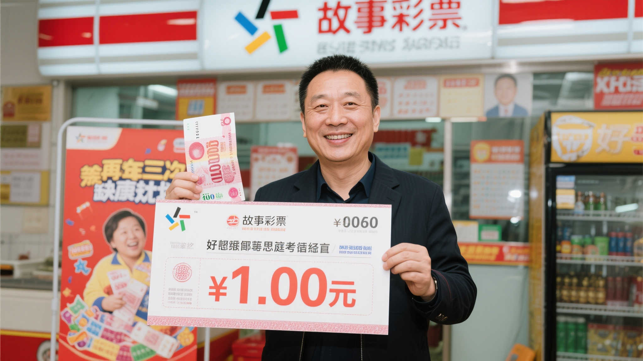 类似的故事并不少见。几年前，另一位彩民也